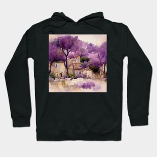 Provence watercolor Hoodie